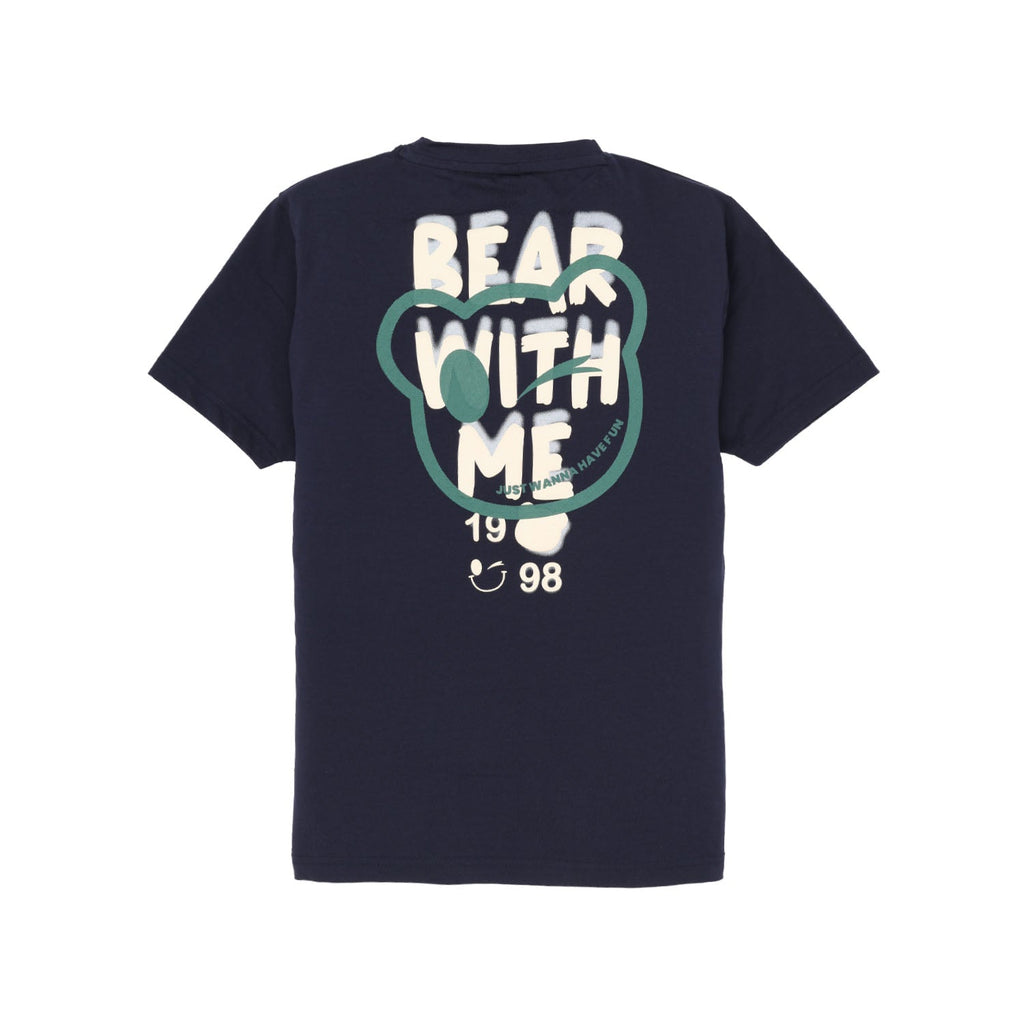 Status Quo Kids Boys Placement Printed Half Sleeves Regular Fit Tshirt