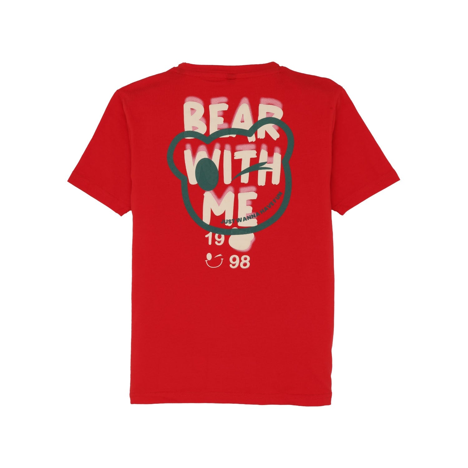 Status Quo Kids Boys Placement Printed Half Sleeves Regular Fit Tshirt Secondary image