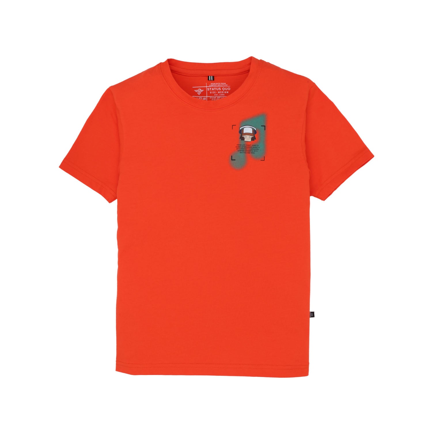 Status Quo |Boys Round neck T-shirt - 4, 6, 8, 10, 12, 14, 16 Main image