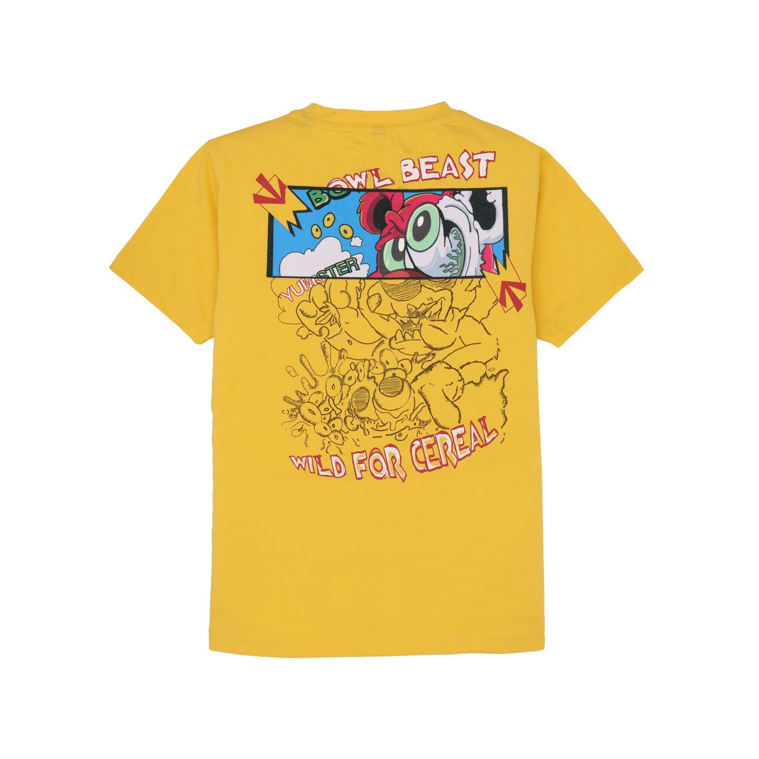 Status Quo Kids Boys Placement Printed Half Sleeves Regular Fit Tshirt Secondary image