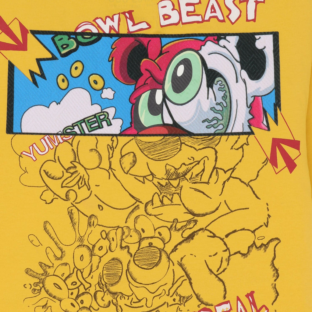 Status Quo Kids Boys Placement Printed Half Sleeves Regular Fit Tshirt