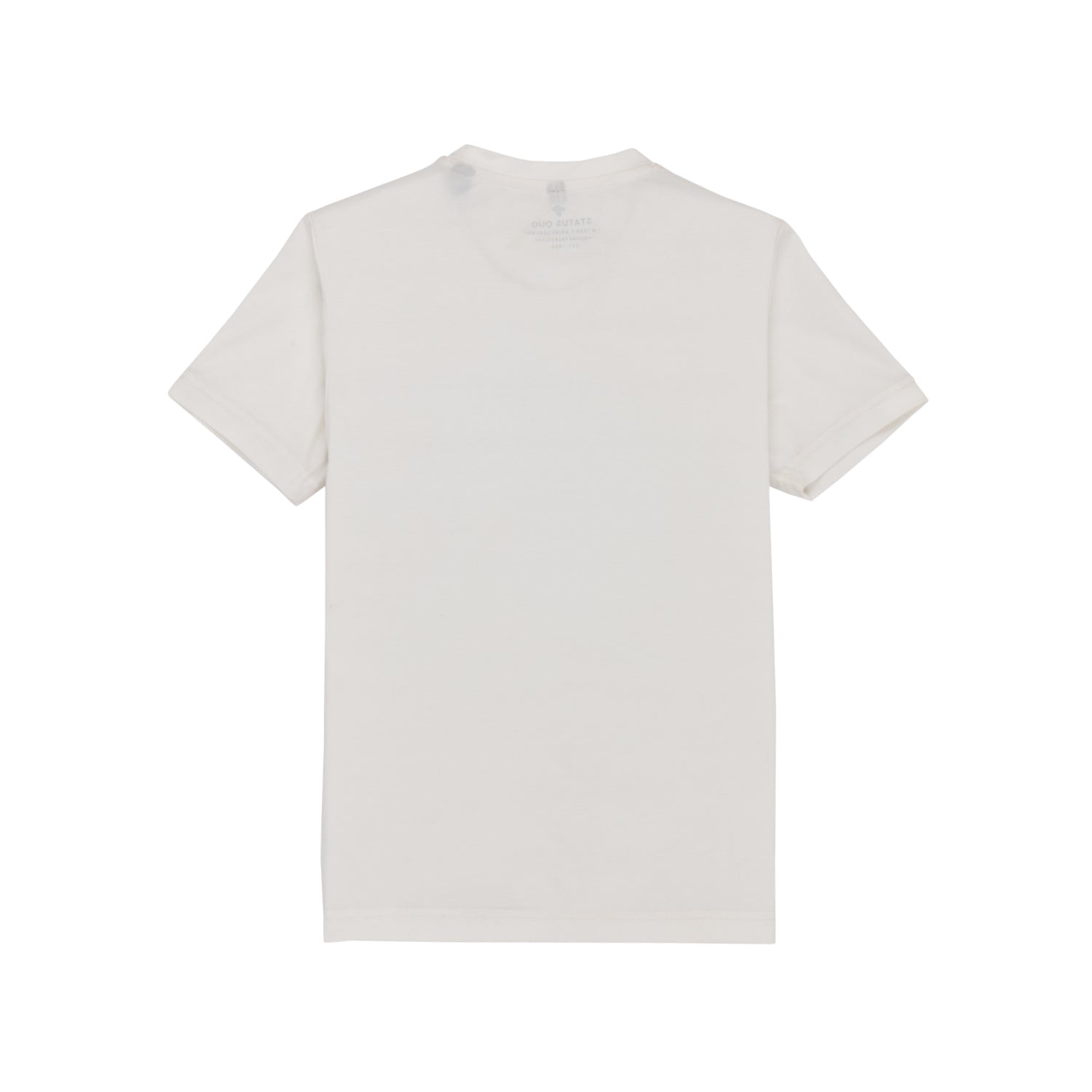 Status Quo Boys Round Neck Half Sleeve T-Shirt With Front Graphic Typography Print