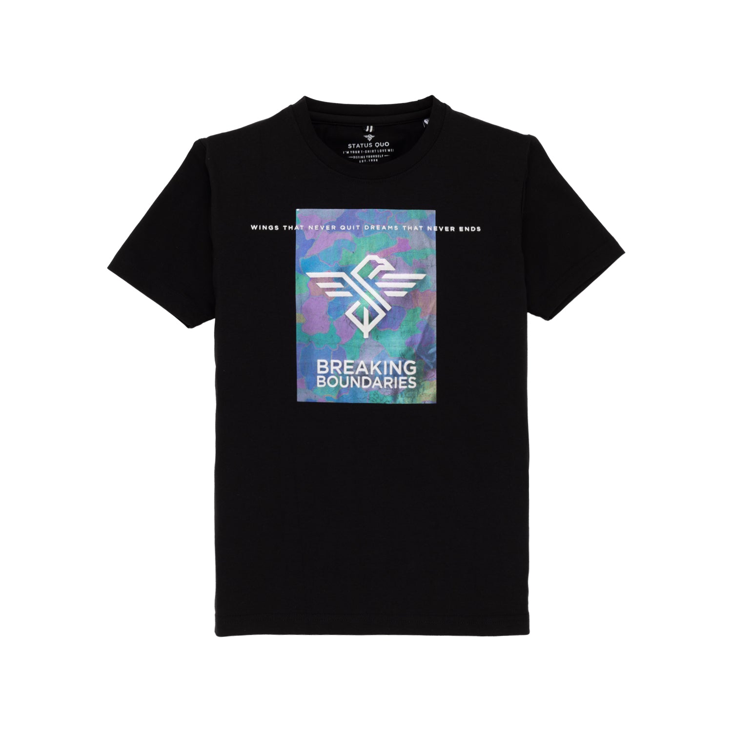 Status Quo |Boys Tshirt- 4, 6, 8, 10, 12, 14, 16 Main image