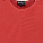 Status Quo Boys Round Neck Full Sleeve Regular Fit T-Shirt With Chest Typography Print