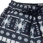 Status Quo Boy's Tribal Print Polyester Blend Drawstring Shorts