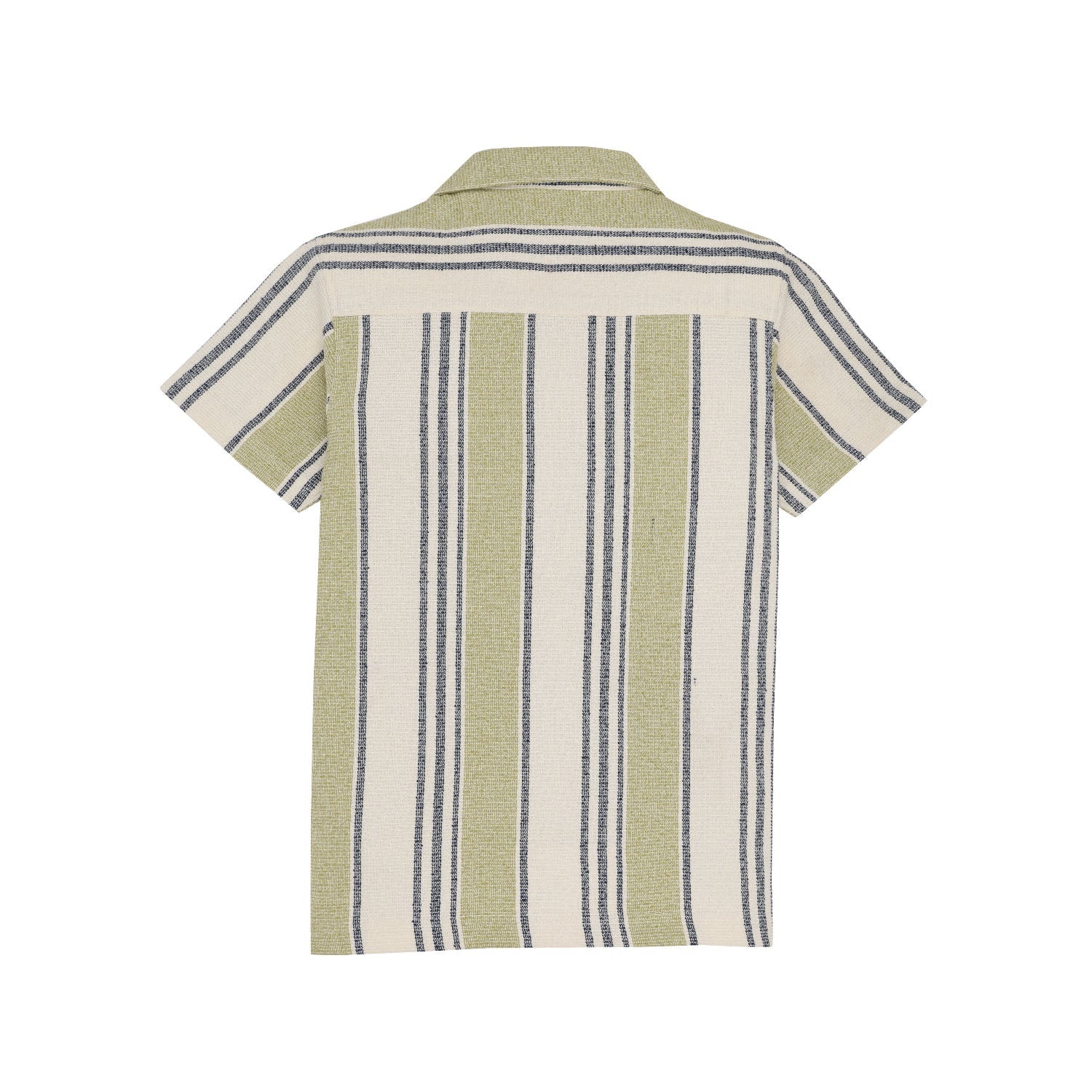 Status Quo Boys Striped Knitted Half Sleeves Regular Fit Shirt Secondary image