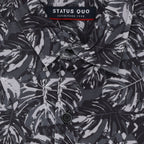 Status Quo Boys Printed Half Sleeves Regular Fit Shirt