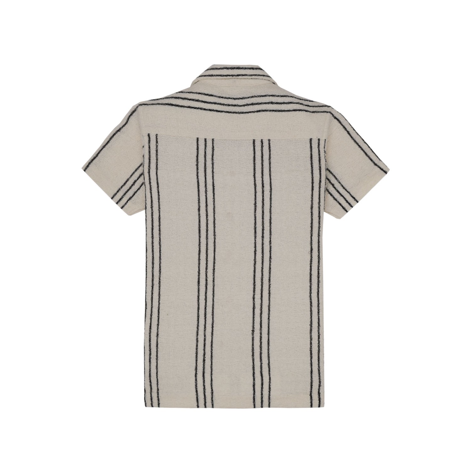 Status Quo Boys Striped Knitted Half Sleeves Regular Fit Shirt Secondary image