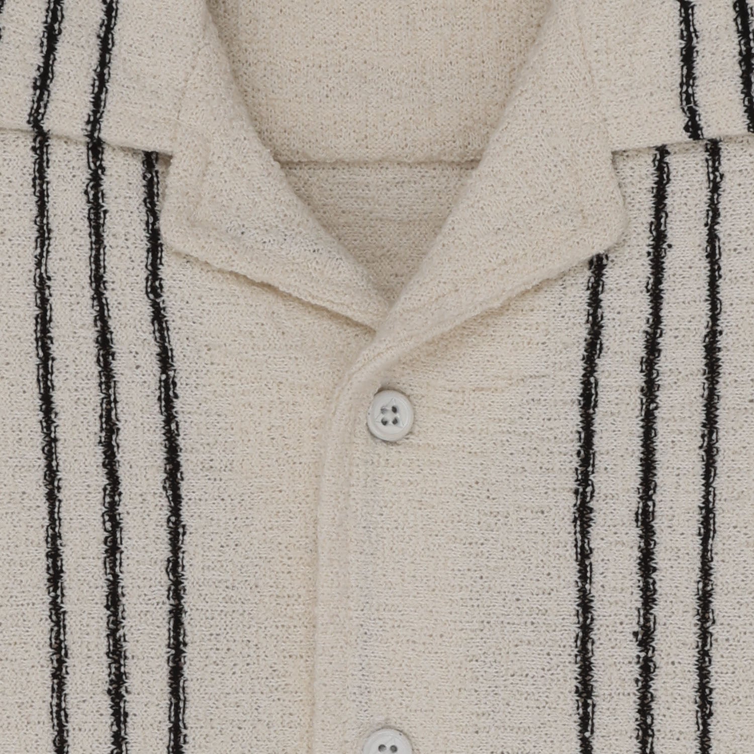 Status Quo Boys Striped Knitted Half Sleeves Regular Fit Shirt