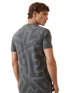 Status Quo Men's Printed Round Neck Half Sleeves Regular Fit T-shirt