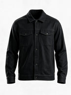 Men's Cotton Blend Spread Collar Regular Fit Shacket