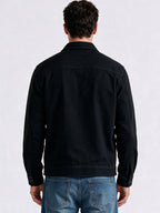 Men's Cotton Blend Spread Collar Regular Fit Shacket