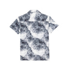 Status Quo Boy's Cloudy Printed Cuban Collar Regular Fit Shirt