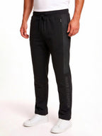 Black Side Stripe Track Pants