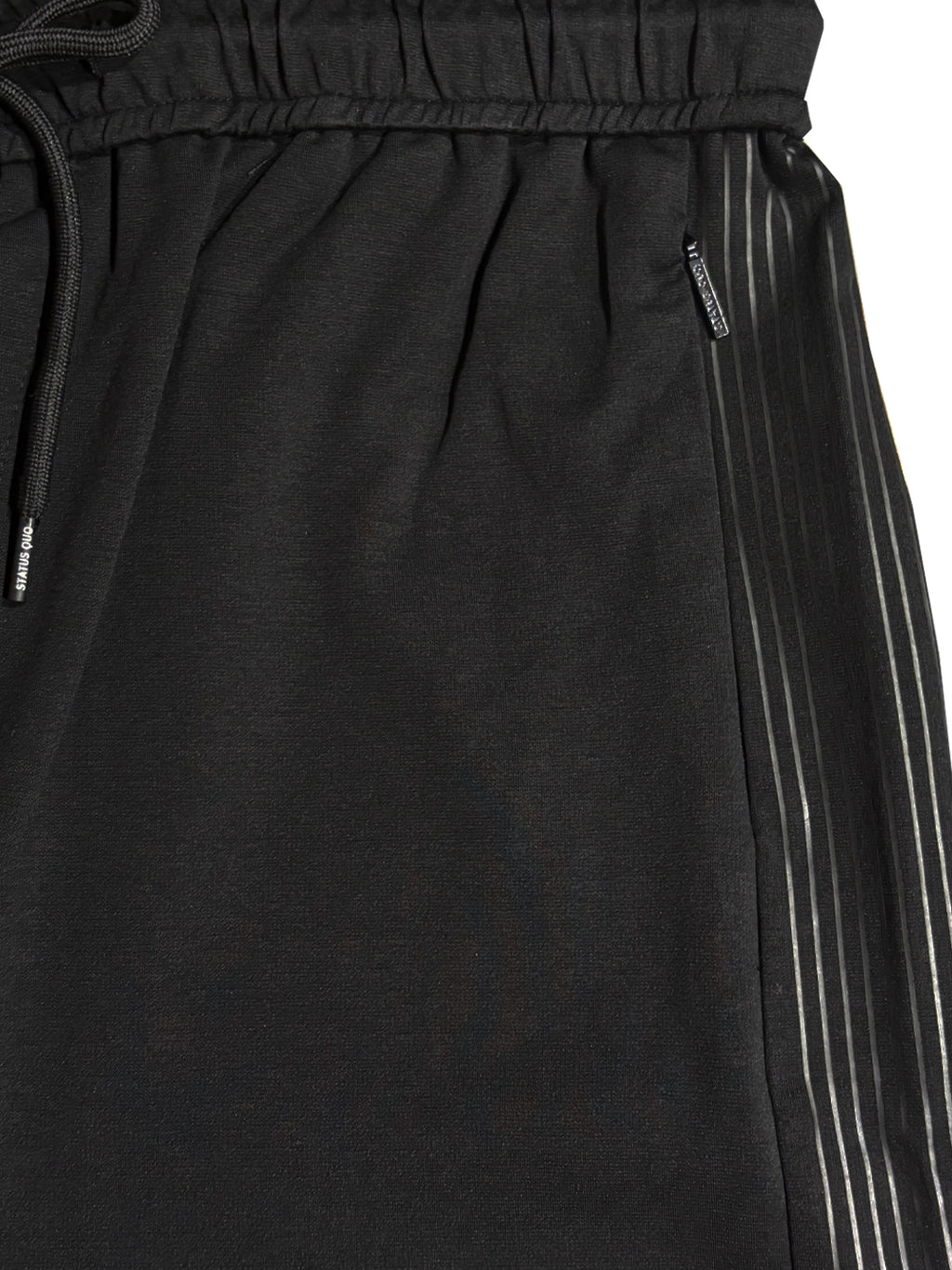 Black Side Stripe Track Pants