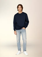 Solid Fleece Sweatshirt