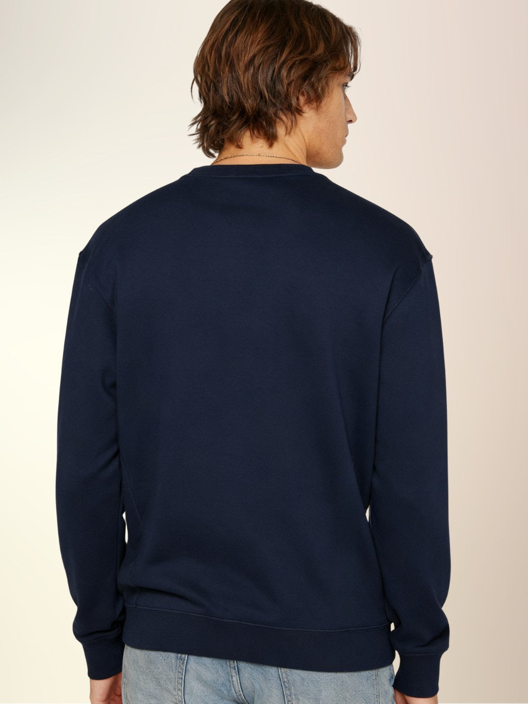 Solid Fleece Sweatshirt