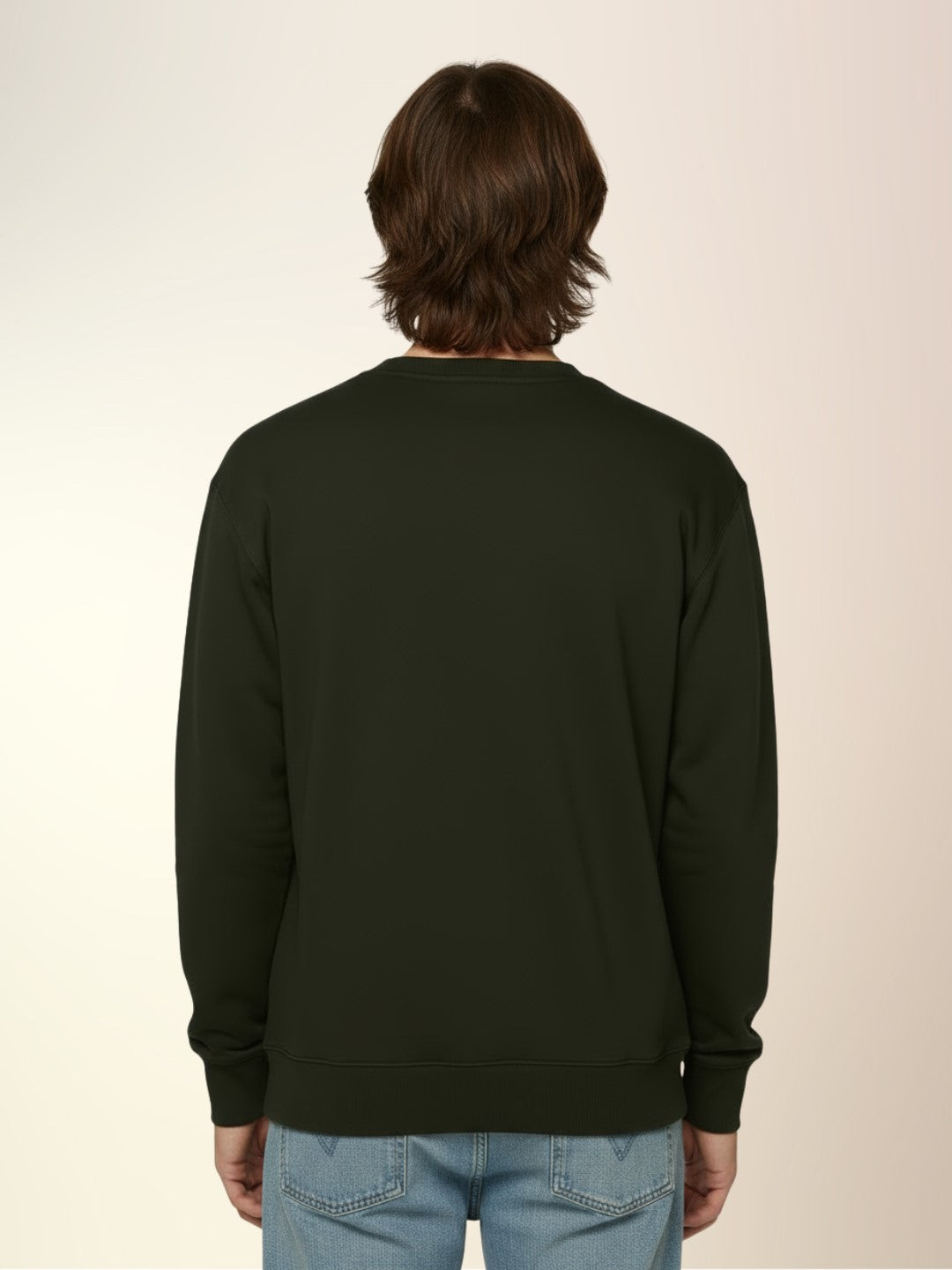 Solid Fleece Sweatshirt