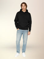 Solid Fleece Hoodie Sweatshirt