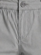 Solid Baggy Fit Cargo Pants