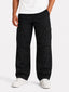 Solid Baggy Fit Cargo Pants