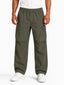 Solid Baggy Fit Cargo Pants