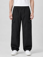 Black Utility Cargo Pants