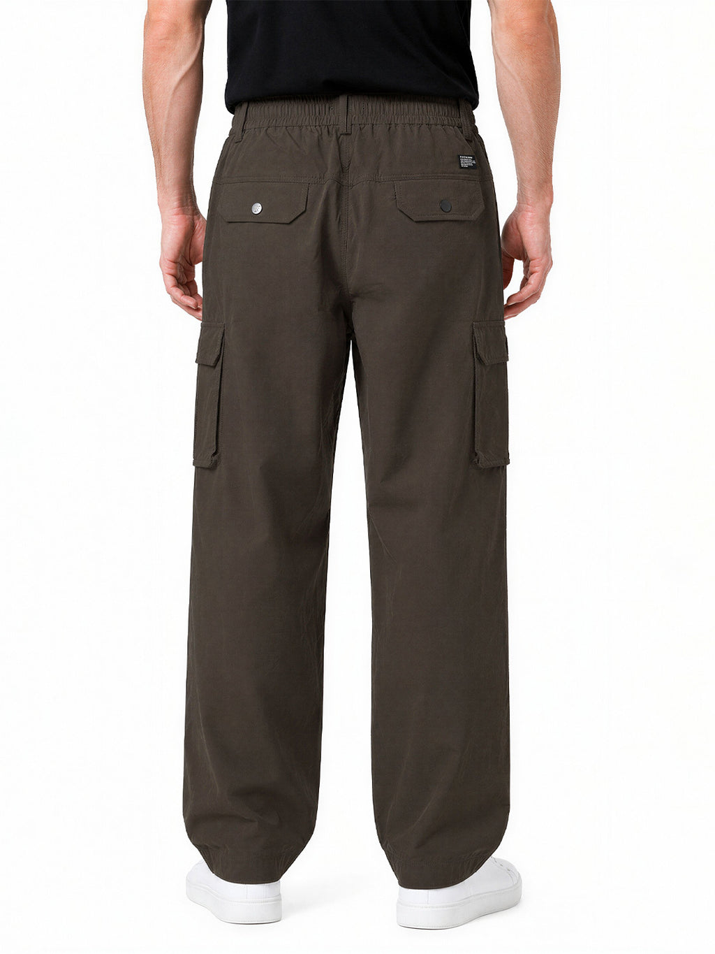 Brown Utility Cargo Pants