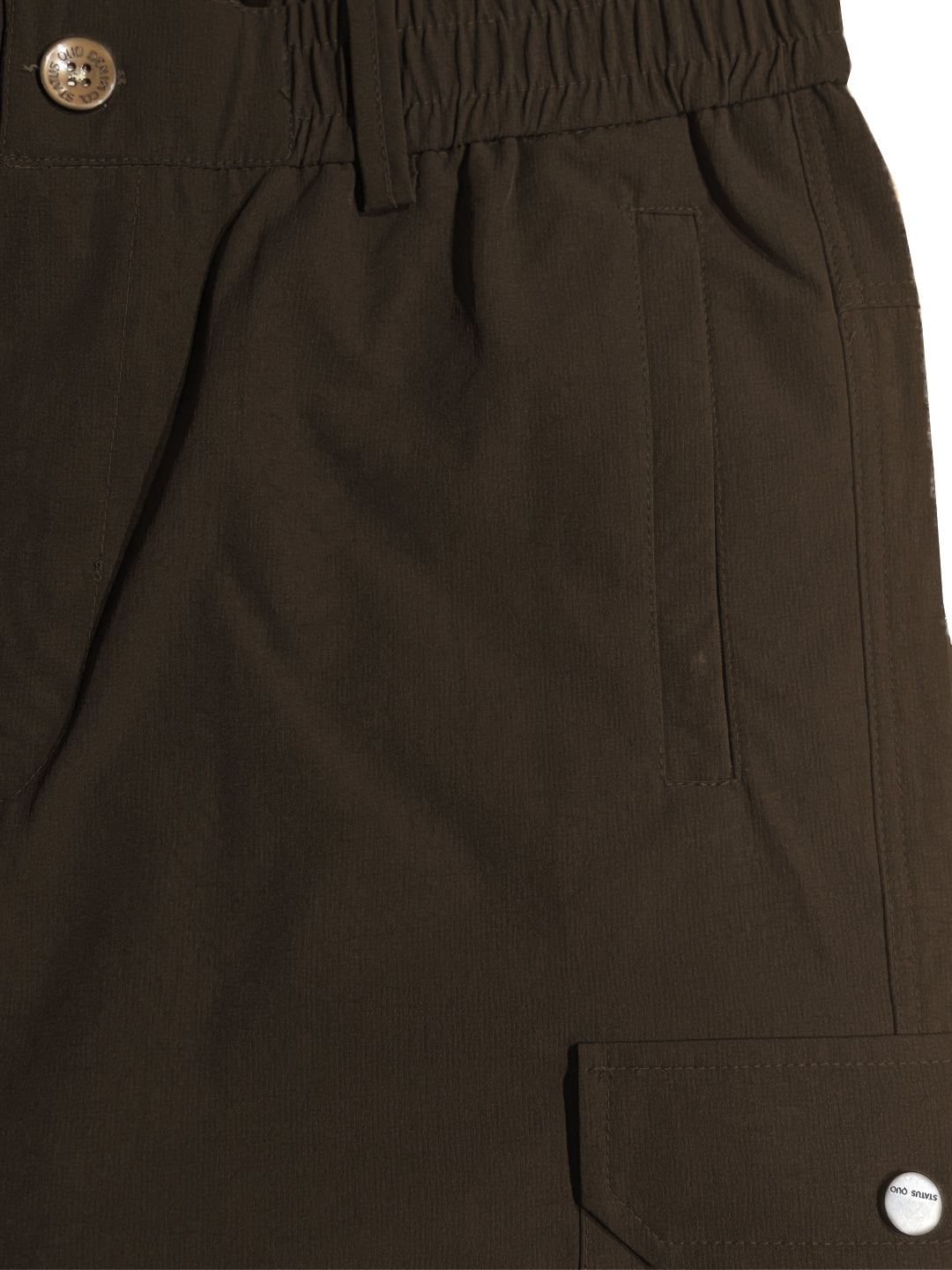 Brown Utility Cargo Pants