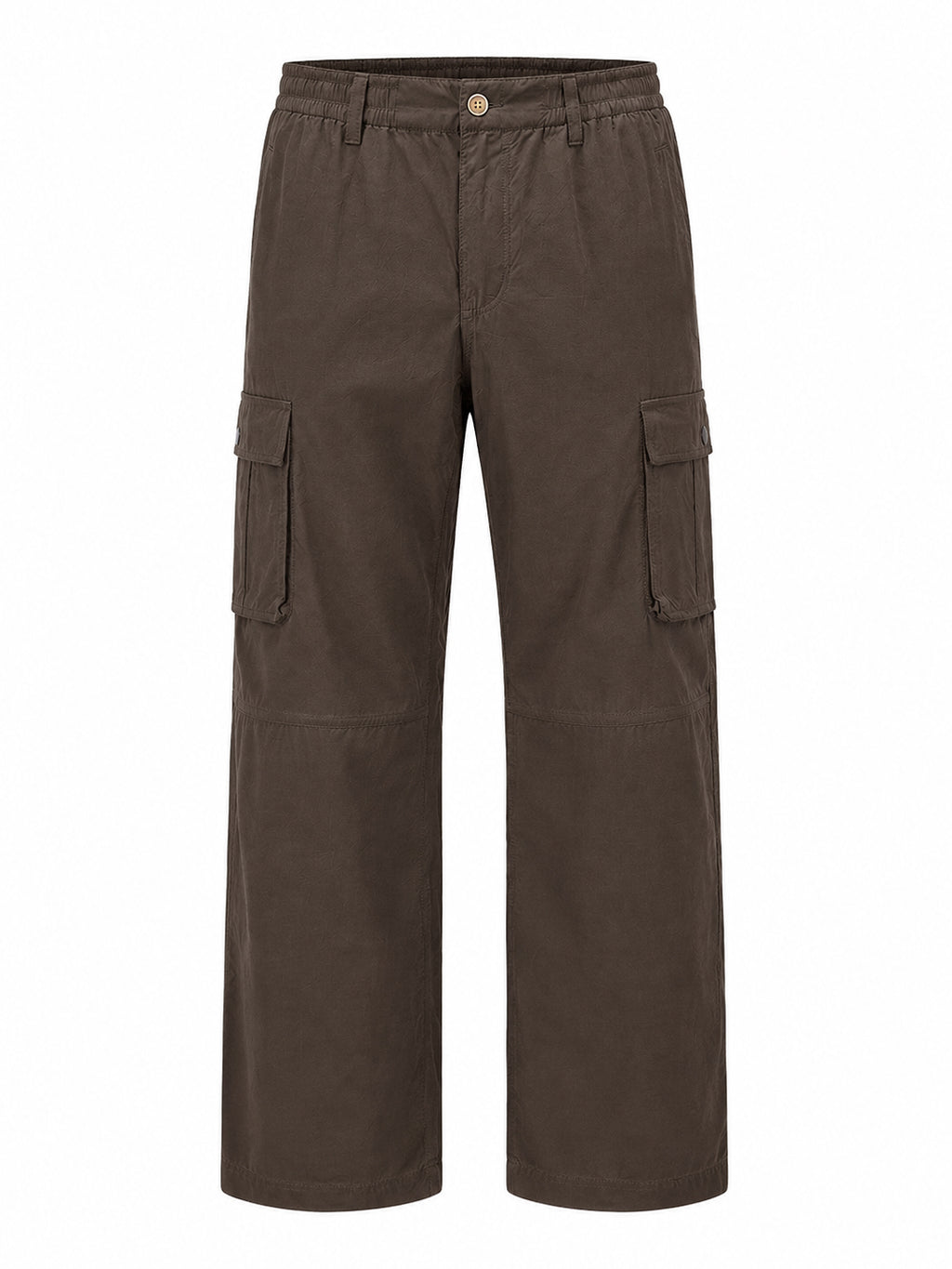 Brown Utility Cargo Pants