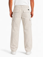 Solid Baggy Fit Cargo Pants