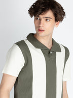 Mens Cut & Sew Polo T-Shirt