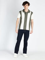Mens Cut & Sew Polo T-Shirt