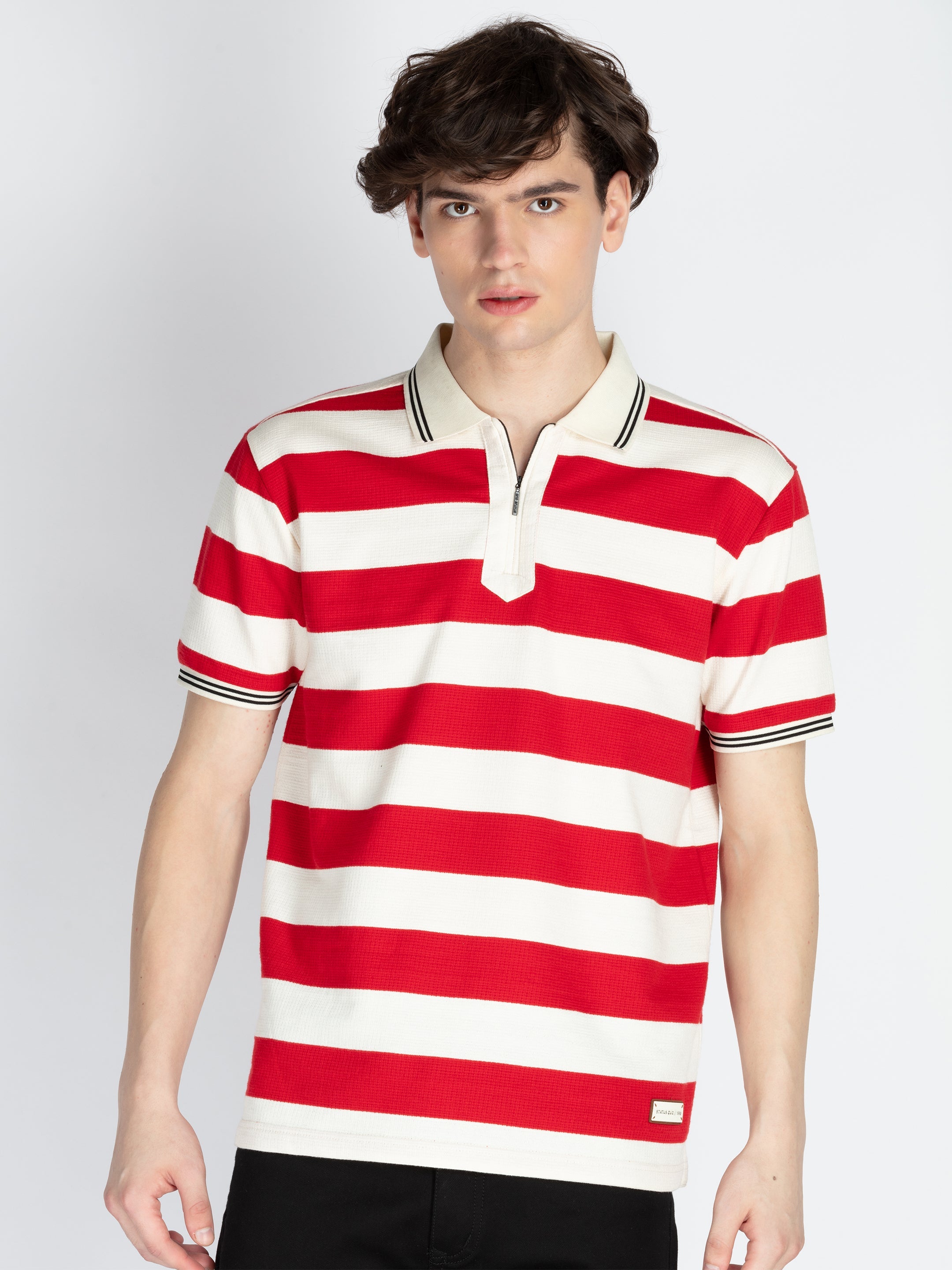 Status Quo |Men's Printed Polo T-shirt - S, M, L, XL, XXL Main image