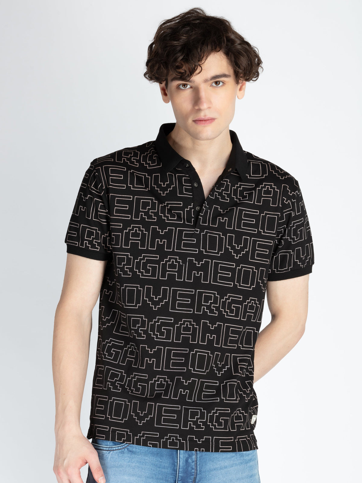 Status Quo |Men's Printed Polo T-shirt - S, M, L, XL, XXL