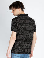 Mens All Over Printed Polo T-Shirt