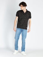 Mens All Over Printed Polo T-Shirt