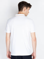 Mens Solid Polo Collar T-Shirt