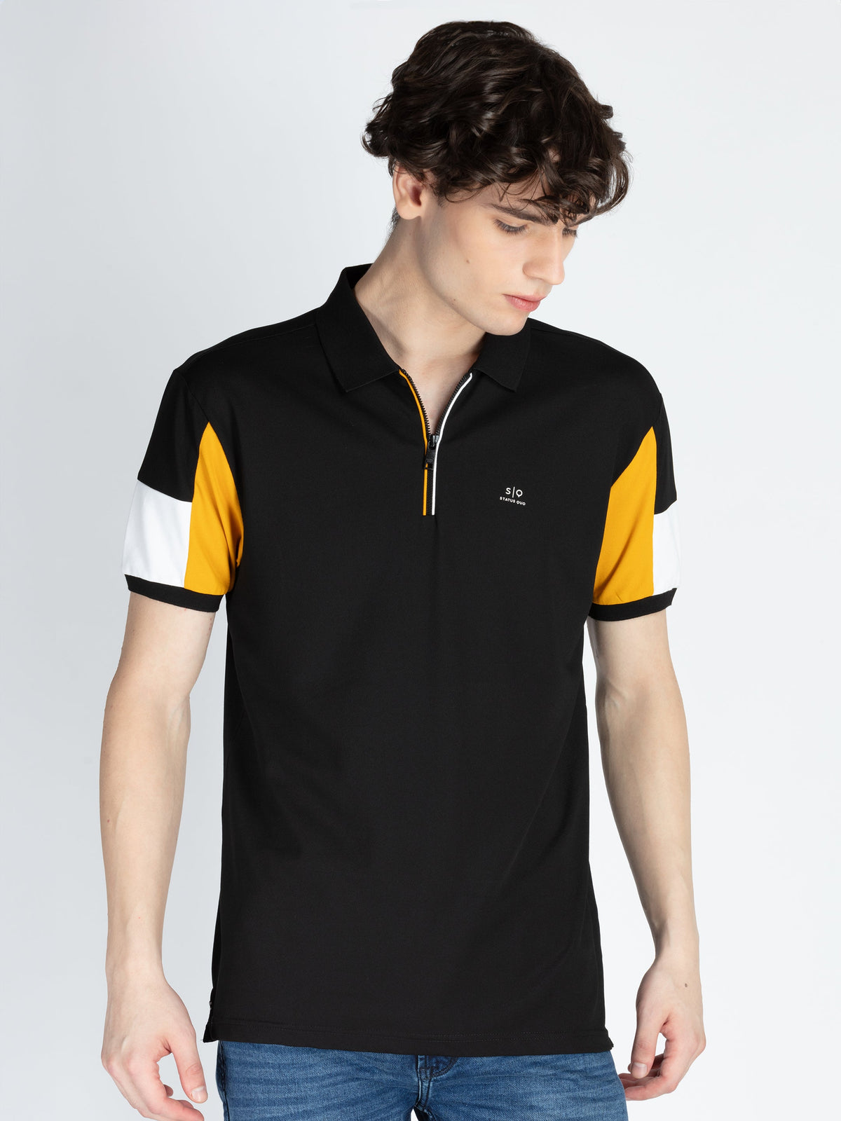 Status Quo |Men's Printed Polo T-shirt - S, M, L, XL, XXL Main image