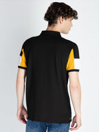 Mens Cut & Sew Polo T-Shirt