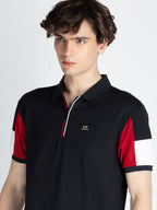 Mens Cut & Sew Polo T-Shirt