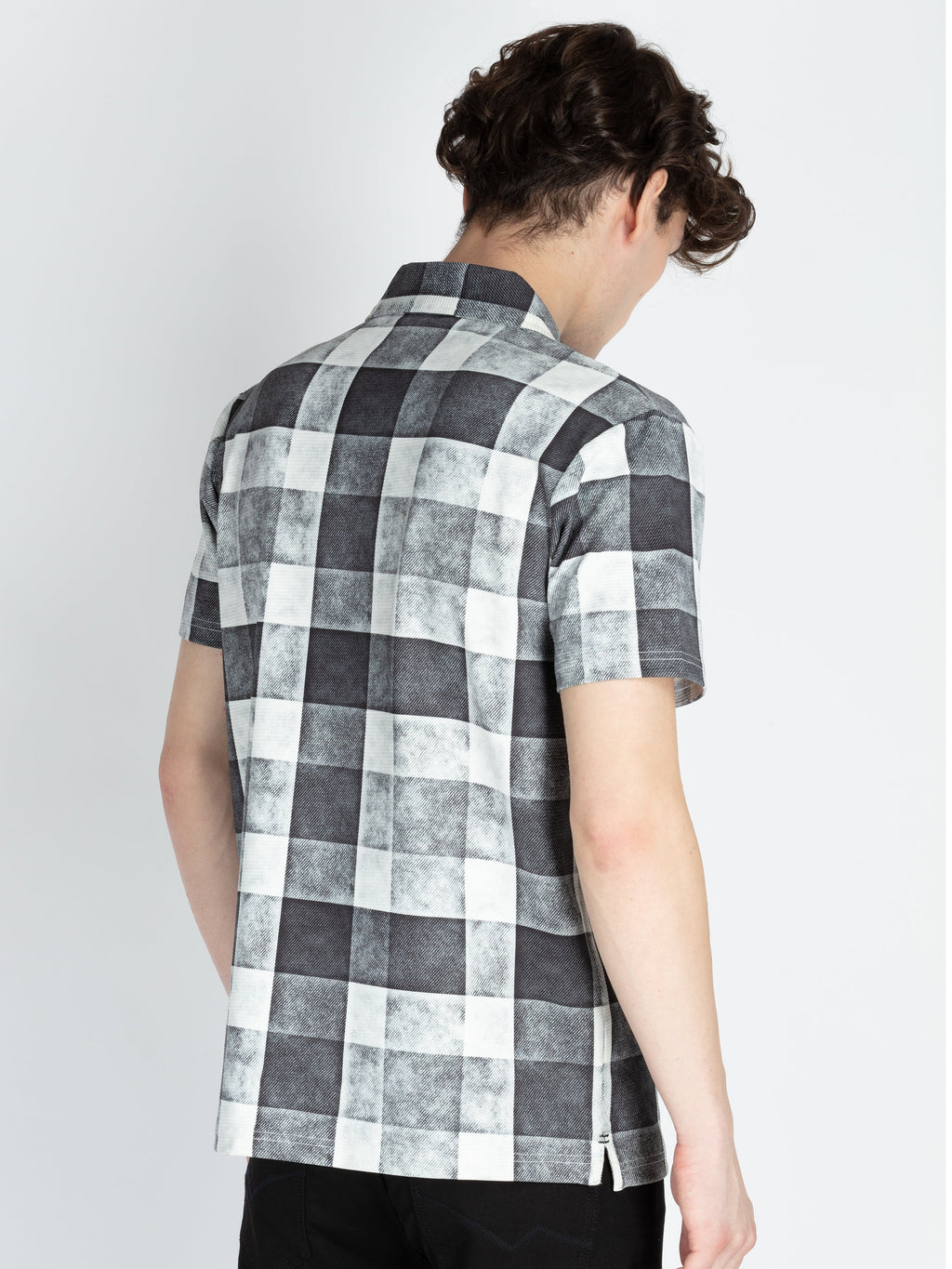 Mens All Over Printed Polo T-Shirt