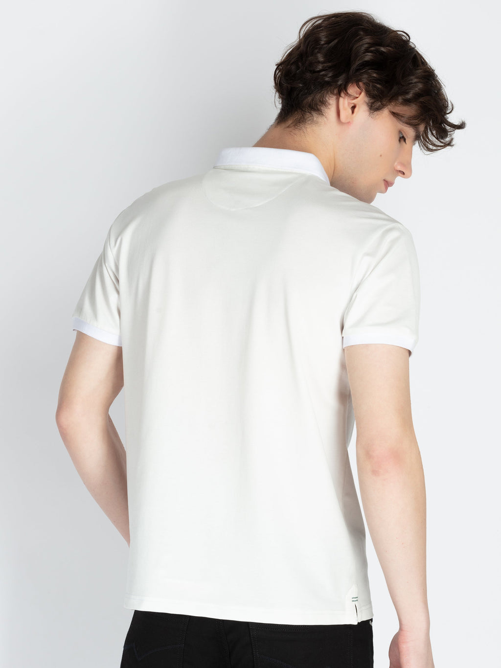 Mens Cut & Sew Polo T-Shirt
