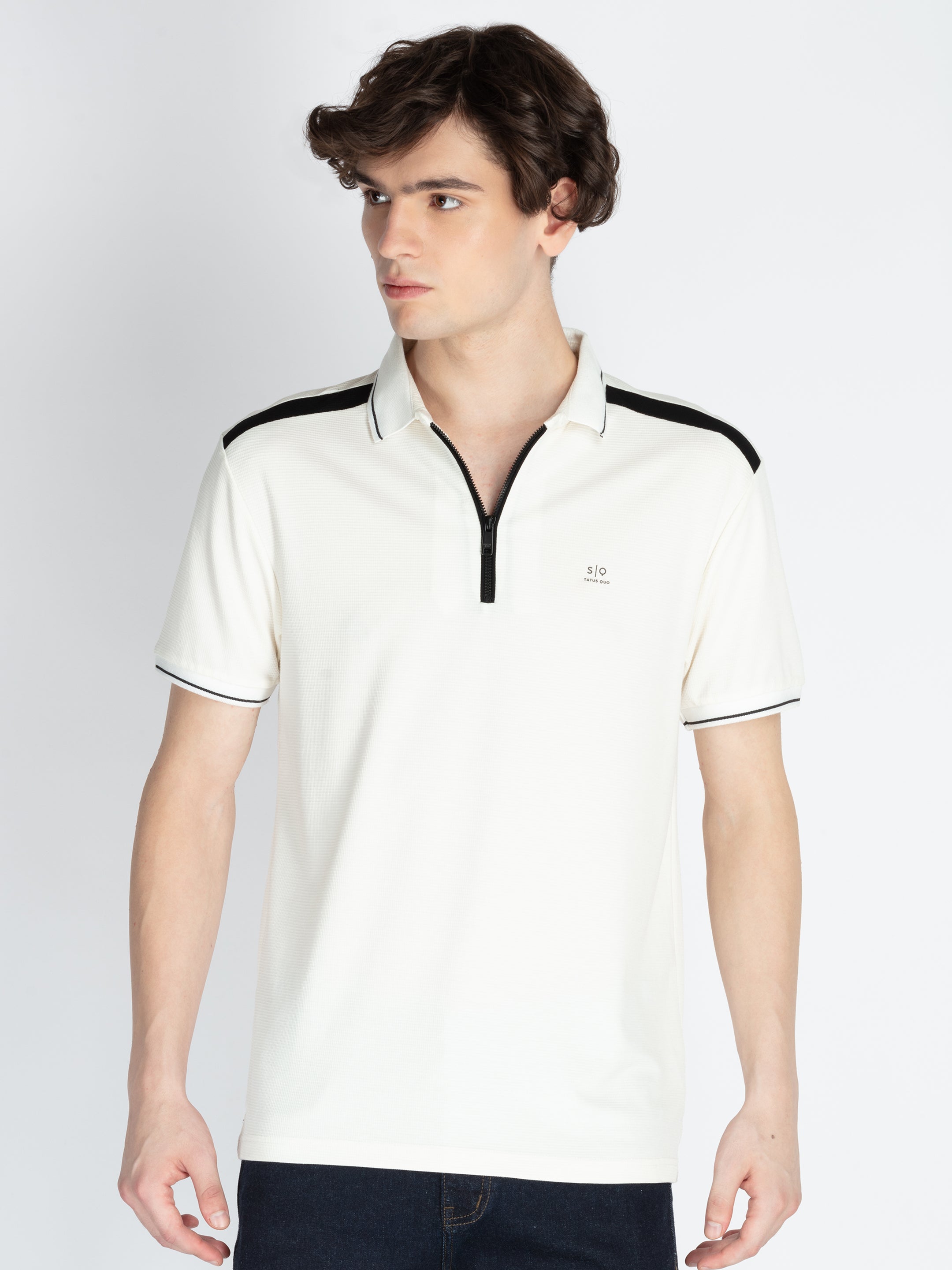 Status Quo |Men's Printed Polo T-shirt - S, M, L, XL, XXL Main image