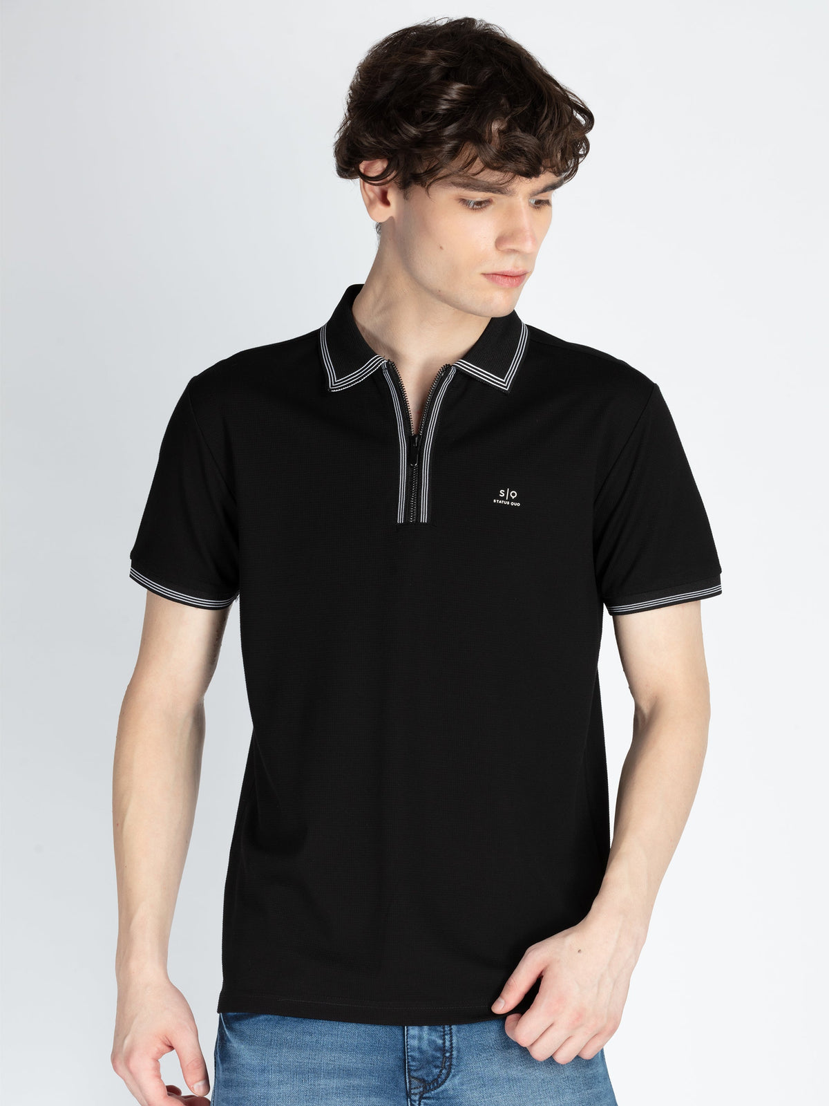 Status Quo |Men's Printed Polo T-shirt - S, M, L, XL, XXL Main image