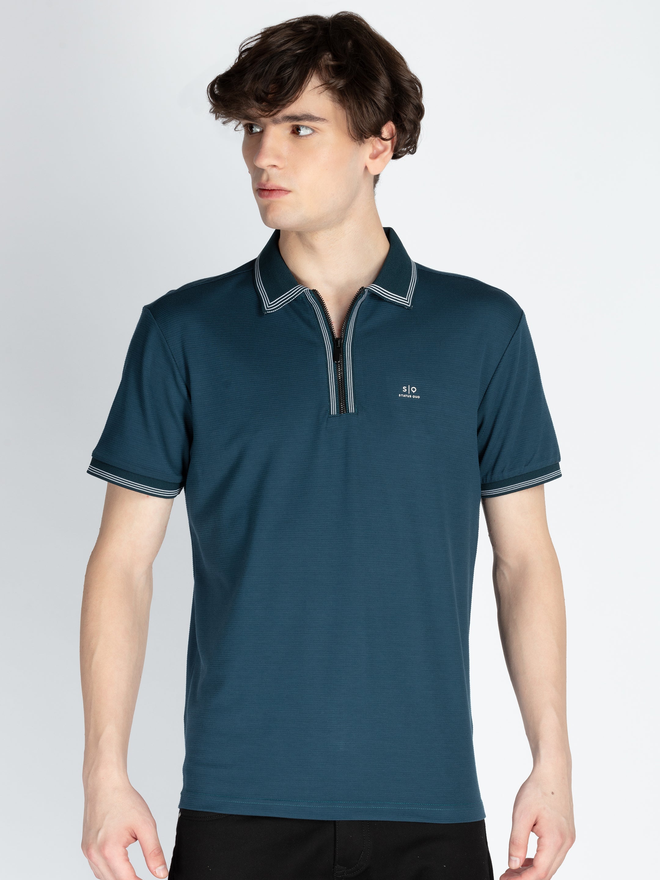 Status Quo |Men's Printed Polo T-shirt - S, M, L, XL, XXL