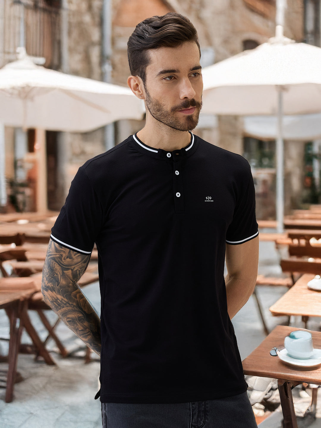 Status Quo |Men's Polos T-shirt - S, M, L, XL, XXL