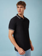Men's Solid Polo Neck Half Sleeves T-shirts