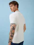Men's Solid Polo Neck Half Sleeves T-shirts