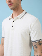 Men's Solid Polo Neck Half Sleeves T-shirts